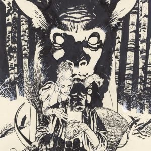 Hellboy Krampusnacht 1 Sketch Variant copy