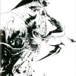 Kong on Planet of the Apes 1 1 30 Jae Lee Incentive Variant Black and White