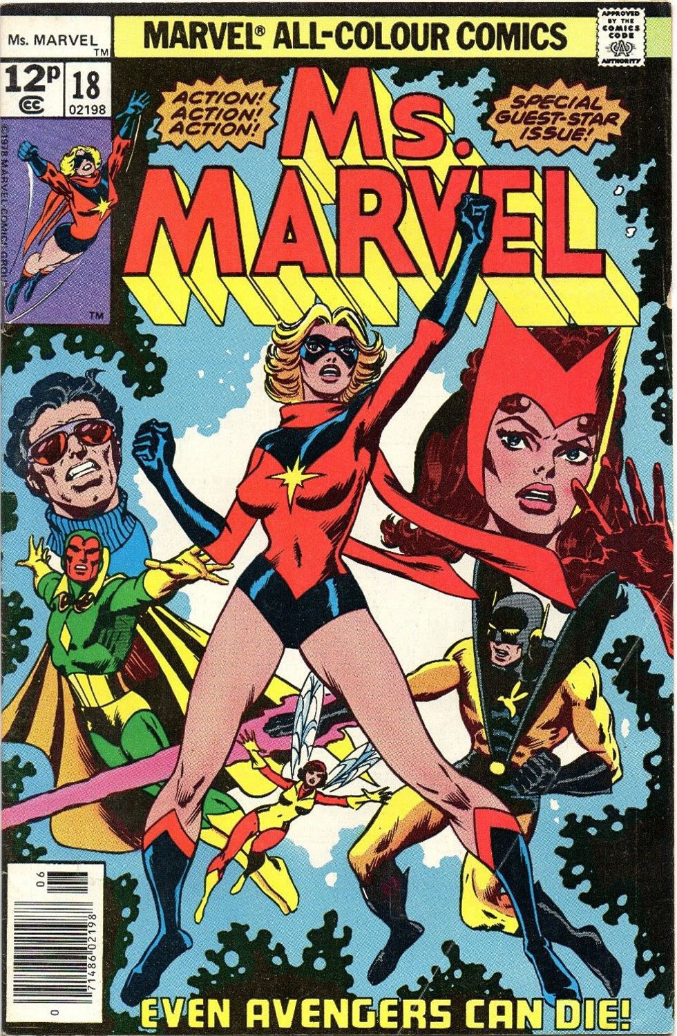 Ms. Marvel 18 Bronze Age First Apparence Mystique