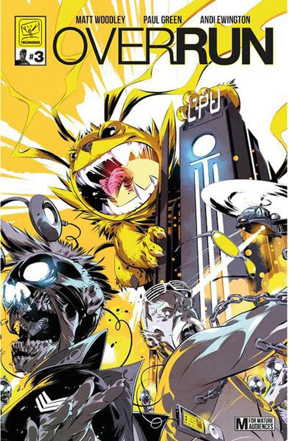 Overrun 3 Mini Series Exclusive Set Signed Andi Ewington