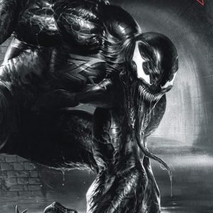 Venom 1 Dellotto Black and White Variant 1500 print 
