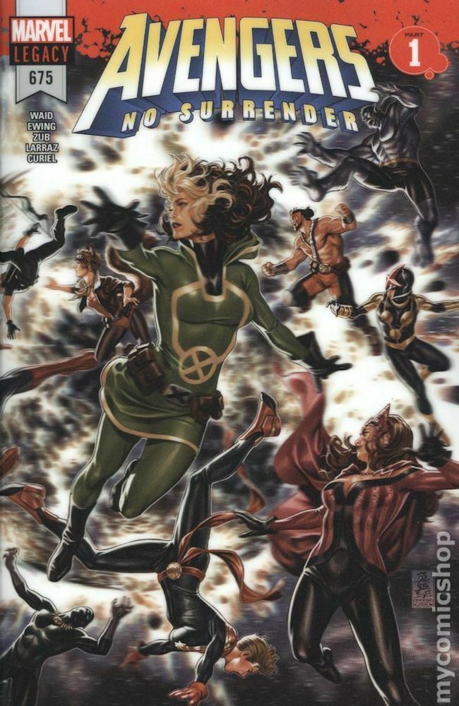 Avengers 675 Signed Ewing