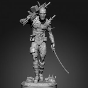 Deadpool Full Body 1pg