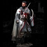 Templar Knight XII Resin kit miniature model Unpainted 1